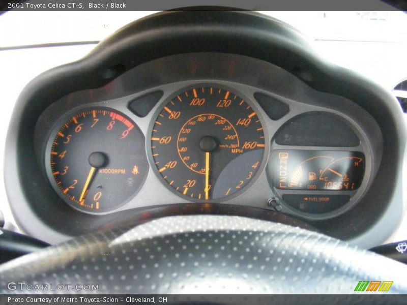 Black / Black 2001 Toyota Celica GT-S