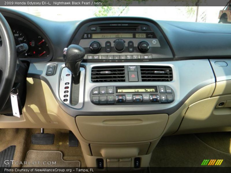 Nighthawk Black Pearl / Ivory 2009 Honda Odyssey EX-L