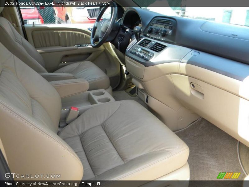 Nighthawk Black Pearl / Ivory 2009 Honda Odyssey EX-L