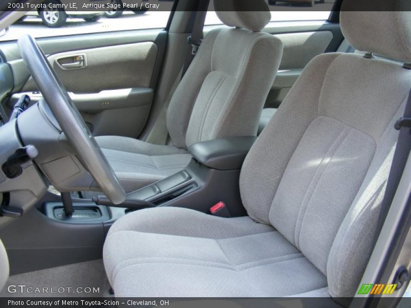 Antique Sage Pearl / Gray 2001 Toyota Camry LE