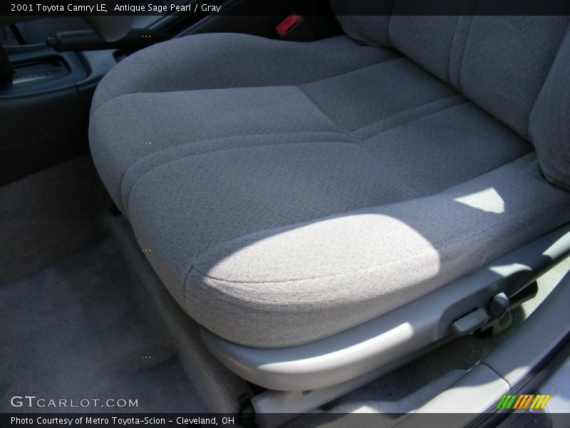 Antique Sage Pearl / Gray 2001 Toyota Camry LE