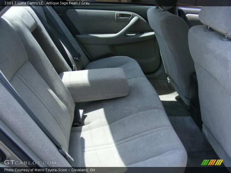 Antique Sage Pearl / Gray 2001 Toyota Camry LE