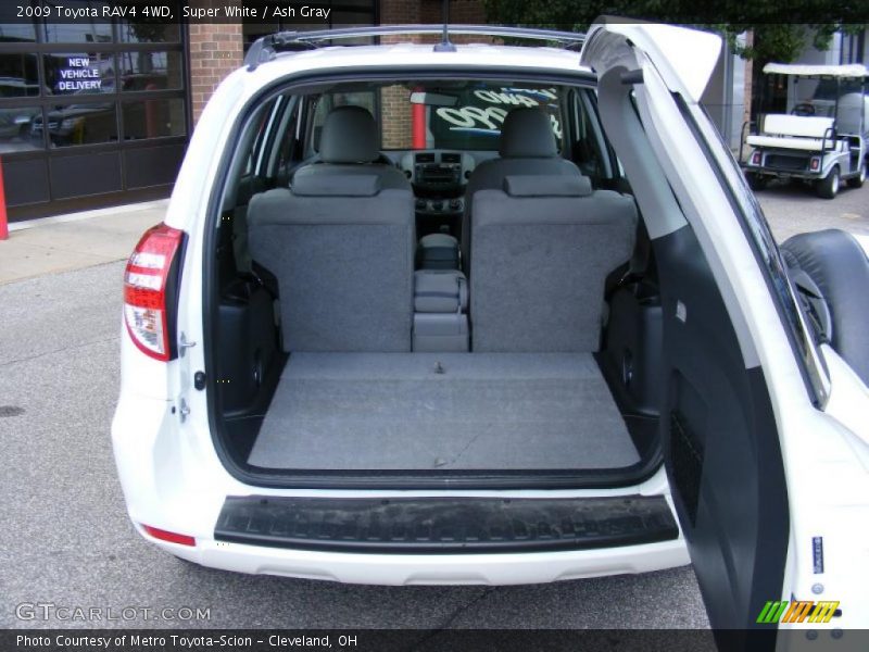 Super White / Ash Gray 2009 Toyota RAV4 4WD