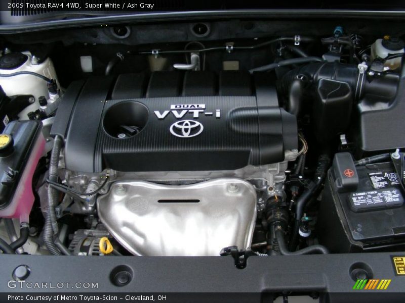 Super White / Ash Gray 2009 Toyota RAV4 4WD