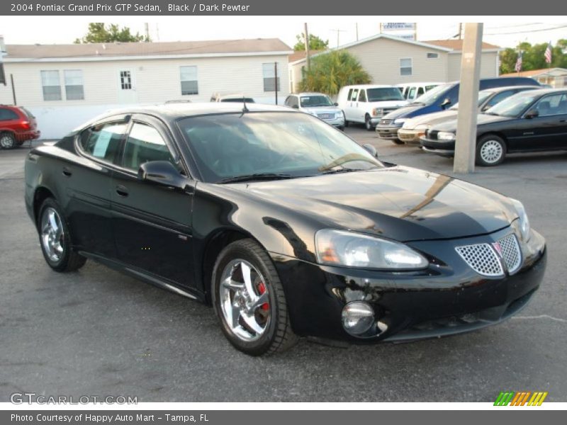 Black / Dark Pewter 2004 Pontiac Grand Prix GTP Sedan