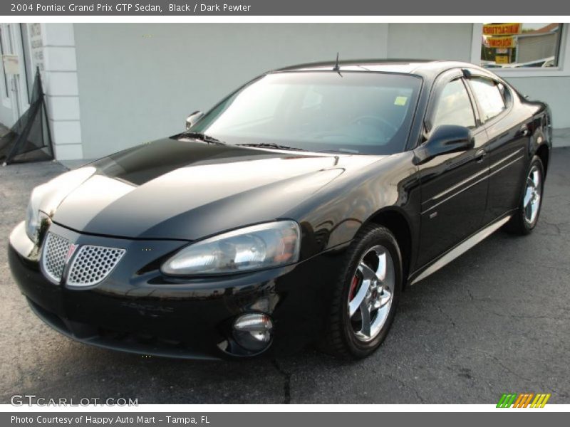 Black / Dark Pewter 2004 Pontiac Grand Prix GTP Sedan