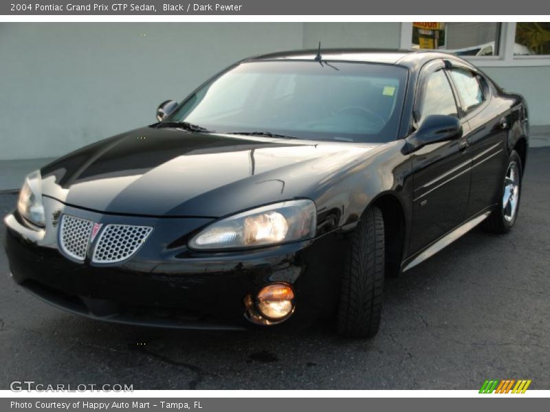 Black / Dark Pewter 2004 Pontiac Grand Prix GTP Sedan