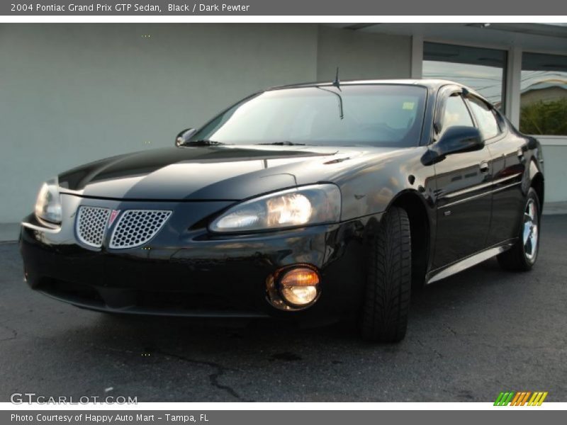 Black / Dark Pewter 2004 Pontiac Grand Prix GTP Sedan