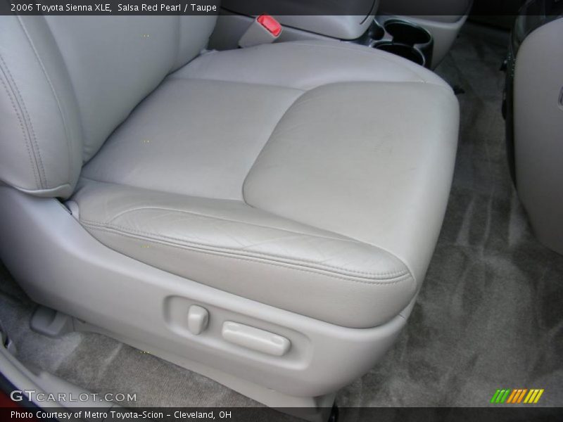 Salsa Red Pearl / Taupe 2006 Toyota Sienna XLE
