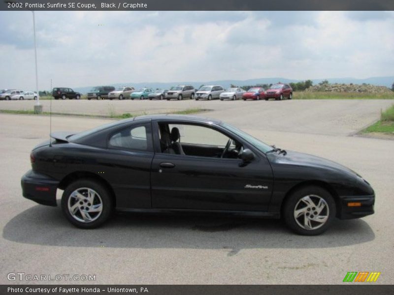 Black / Graphite 2002 Pontiac Sunfire SE Coupe