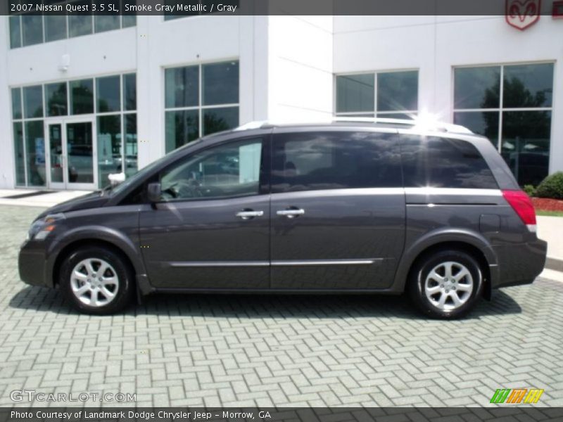 Smoke Gray Metallic / Gray 2007 Nissan Quest 3.5 SL