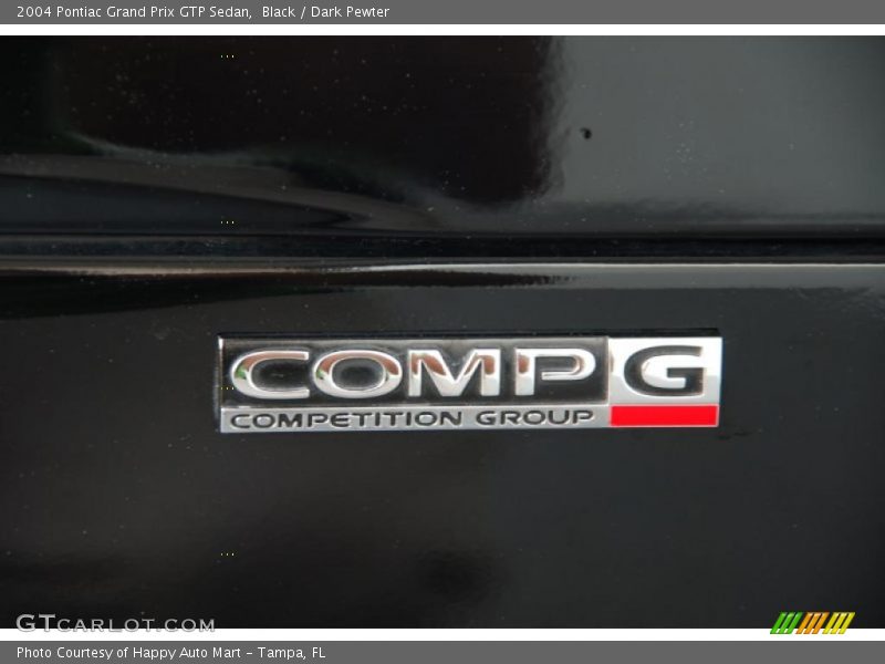 Black / Dark Pewter 2004 Pontiac Grand Prix GTP Sedan