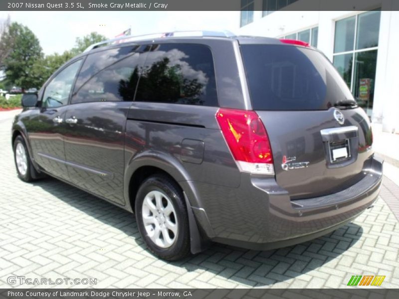 Smoke Gray Metallic / Gray 2007 Nissan Quest 3.5 SL