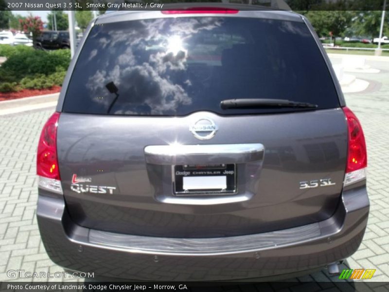 Smoke Gray Metallic / Gray 2007 Nissan Quest 3.5 SL