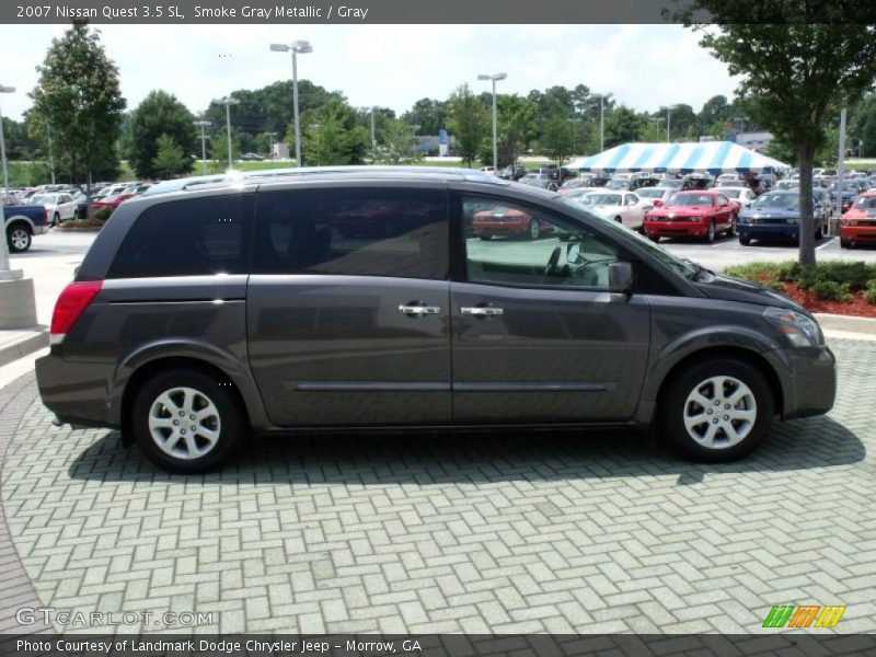 Smoke Gray Metallic / Gray 2007 Nissan Quest 3.5 SL