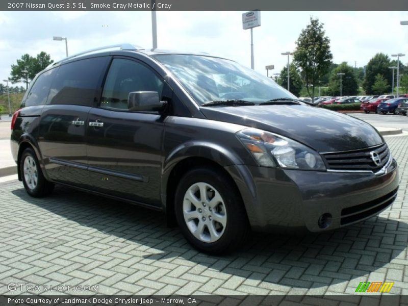Smoke Gray Metallic / Gray 2007 Nissan Quest 3.5 SL