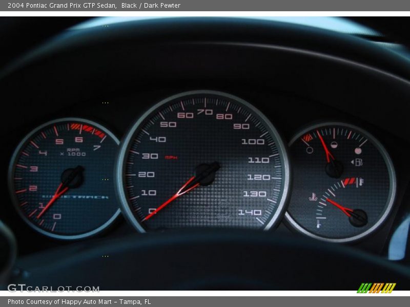 Black / Dark Pewter 2004 Pontiac Grand Prix GTP Sedan