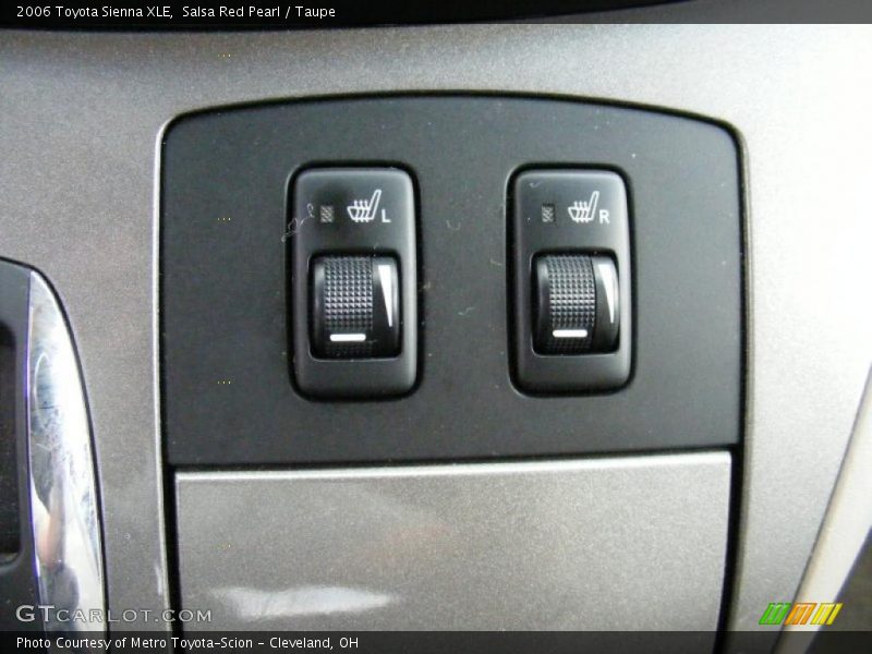 Salsa Red Pearl / Taupe 2006 Toyota Sienna XLE