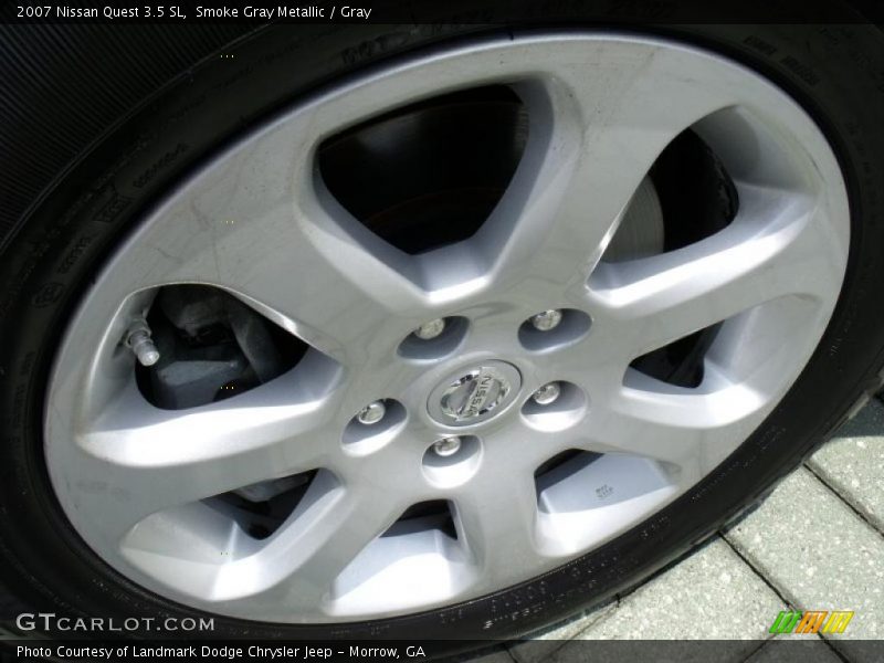 Smoke Gray Metallic / Gray 2007 Nissan Quest 3.5 SL