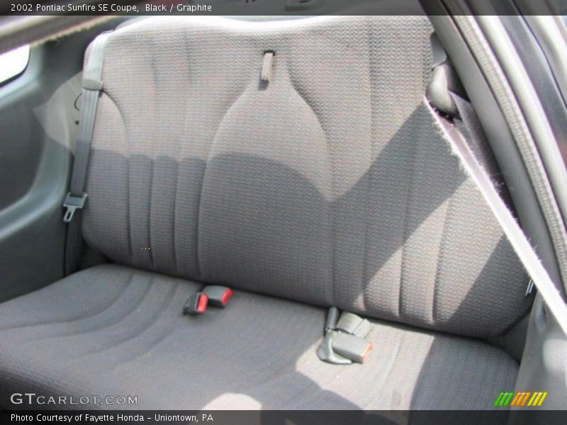 Black / Graphite 2002 Pontiac Sunfire SE Coupe