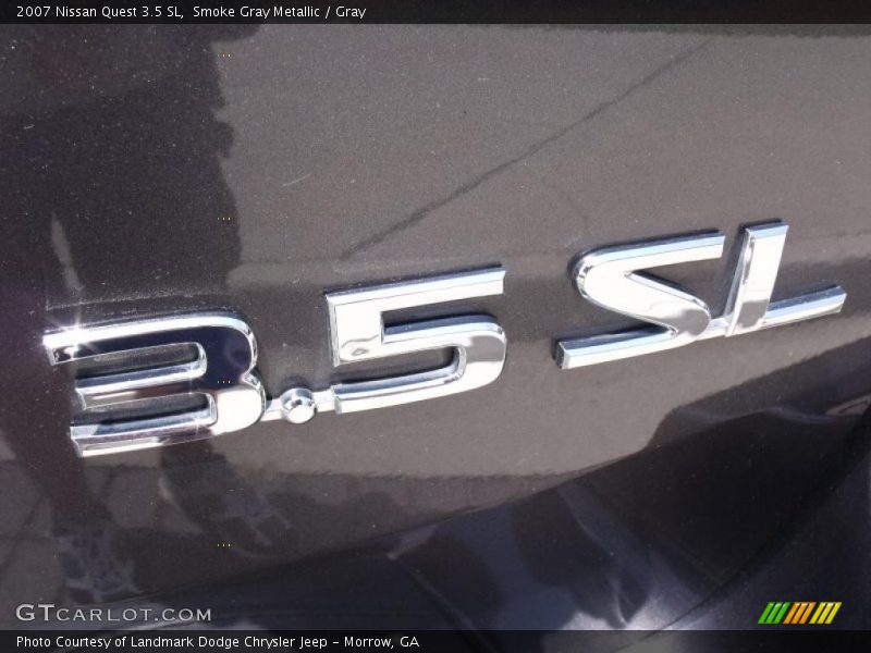 Smoke Gray Metallic / Gray 2007 Nissan Quest 3.5 SL
