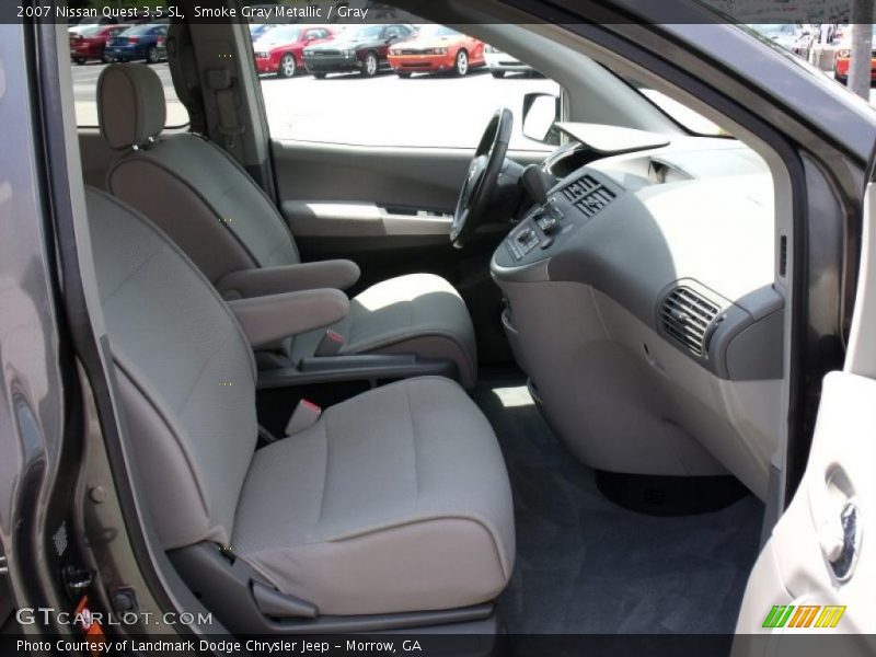 Smoke Gray Metallic / Gray 2007 Nissan Quest 3.5 SL