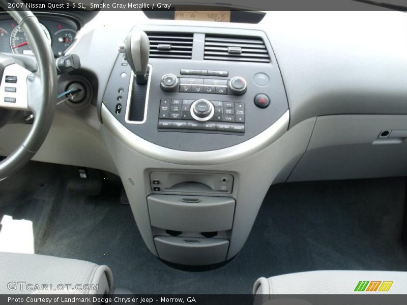 Smoke Gray Metallic / Gray 2007 Nissan Quest 3.5 SL