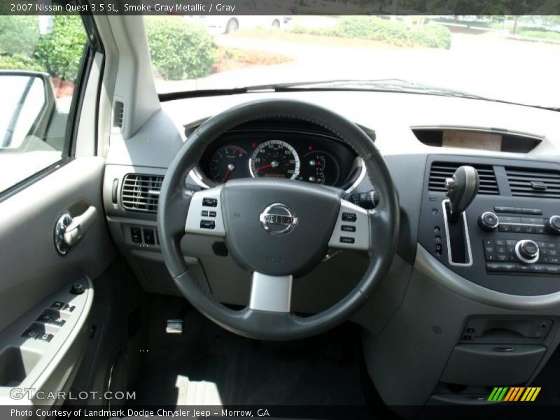 Smoke Gray Metallic / Gray 2007 Nissan Quest 3.5 SL