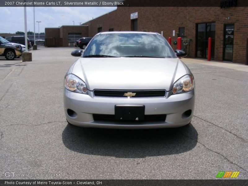 Silverstone Metallic / Ebony Black 2007 Chevrolet Monte Carlo LT