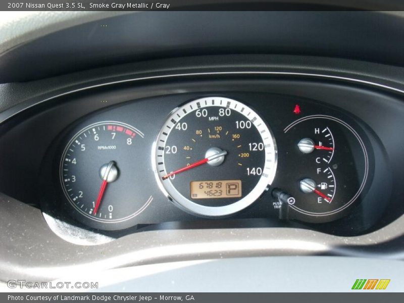 Smoke Gray Metallic / Gray 2007 Nissan Quest 3.5 SL