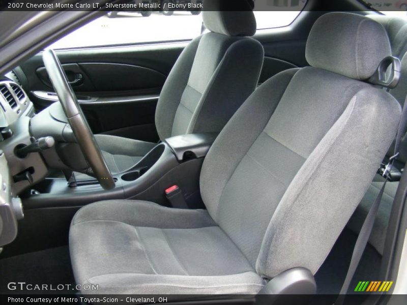 Silverstone Metallic / Ebony Black 2007 Chevrolet Monte Carlo LT