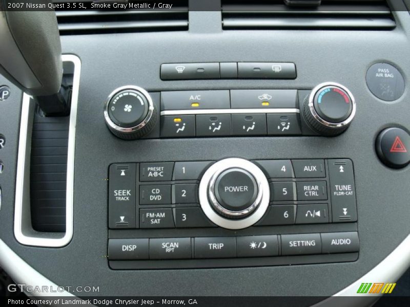 Smoke Gray Metallic / Gray 2007 Nissan Quest 3.5 SL