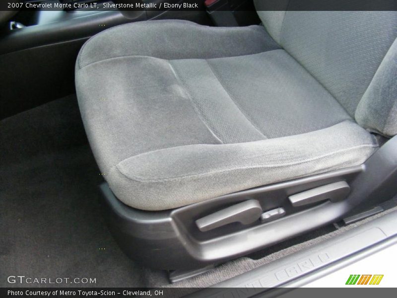 Silverstone Metallic / Ebony Black 2007 Chevrolet Monte Carlo LT
