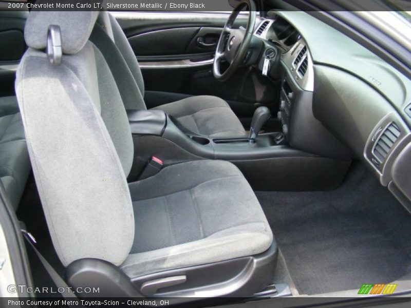 Silverstone Metallic / Ebony Black 2007 Chevrolet Monte Carlo LT