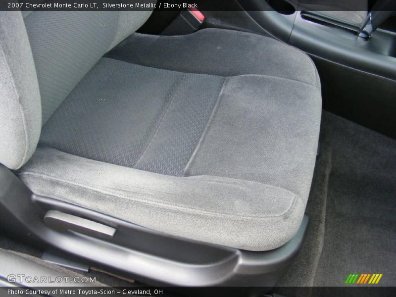 Silverstone Metallic / Ebony Black 2007 Chevrolet Monte Carlo LT