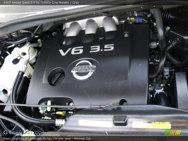 Smoke Gray Metallic / Gray 2007 Nissan Quest 3.5 SL