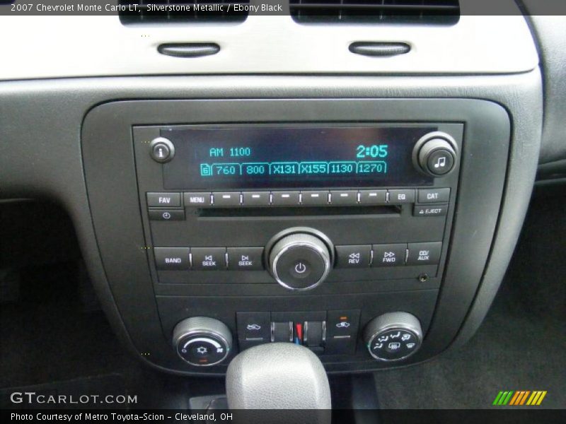 Silverstone Metallic / Ebony Black 2007 Chevrolet Monte Carlo LT