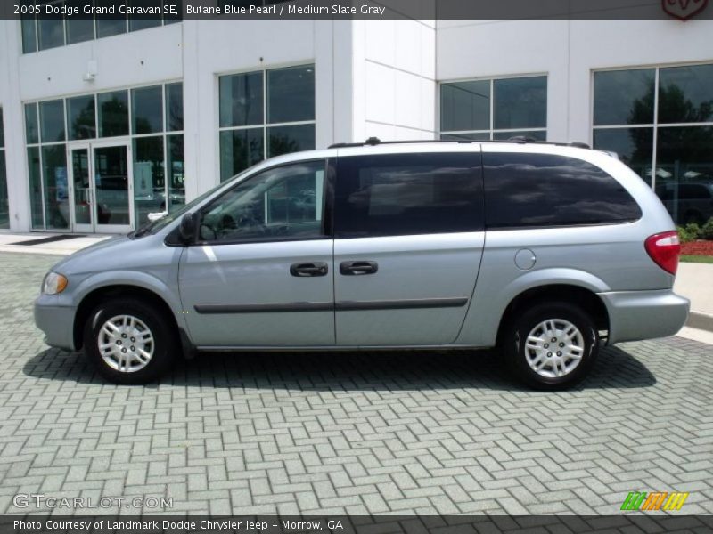 Butane Blue Pearl / Medium Slate Gray 2005 Dodge Grand Caravan SE