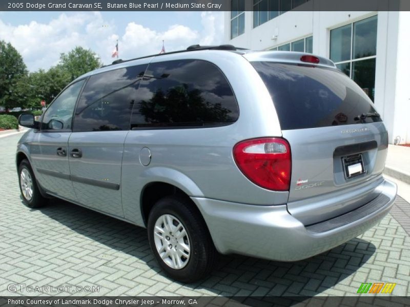 Butane Blue Pearl / Medium Slate Gray 2005 Dodge Grand Caravan SE