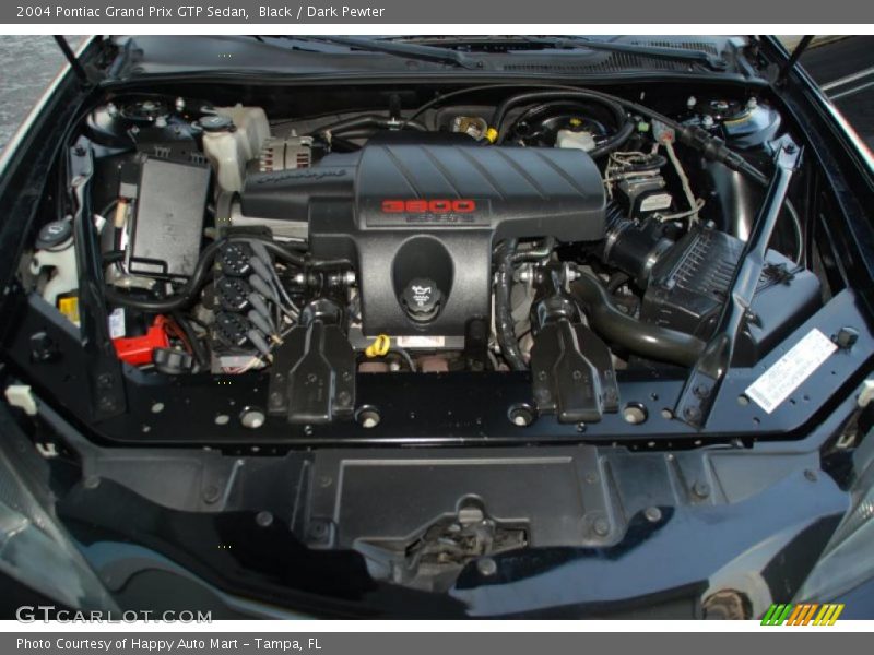 Black / Dark Pewter 2004 Pontiac Grand Prix GTP Sedan