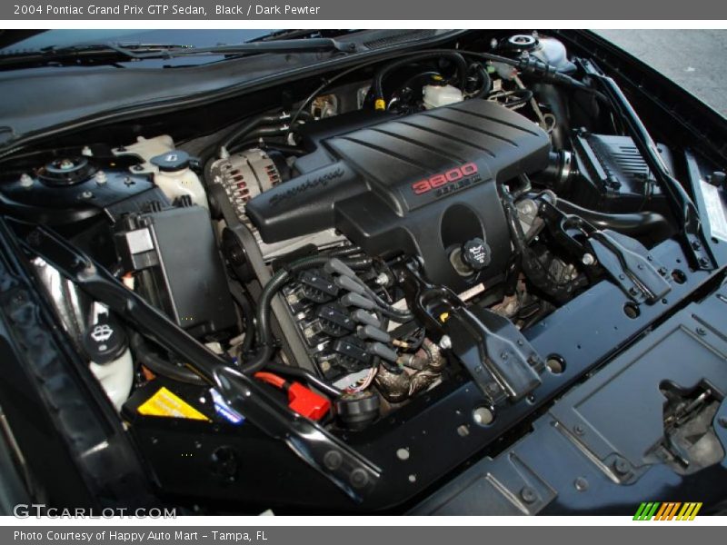 Black / Dark Pewter 2004 Pontiac Grand Prix GTP Sedan