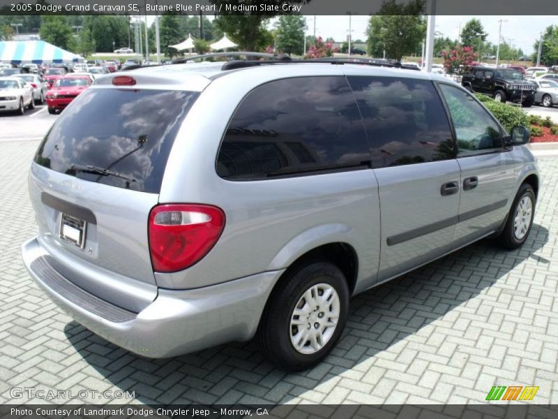 Butane Blue Pearl / Medium Slate Gray 2005 Dodge Grand Caravan SE