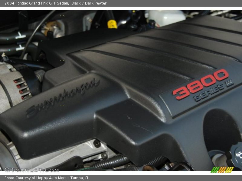 Black / Dark Pewter 2004 Pontiac Grand Prix GTP Sedan