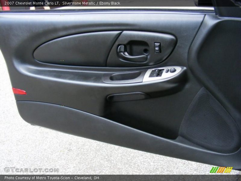 Silverstone Metallic / Ebony Black 2007 Chevrolet Monte Carlo LT