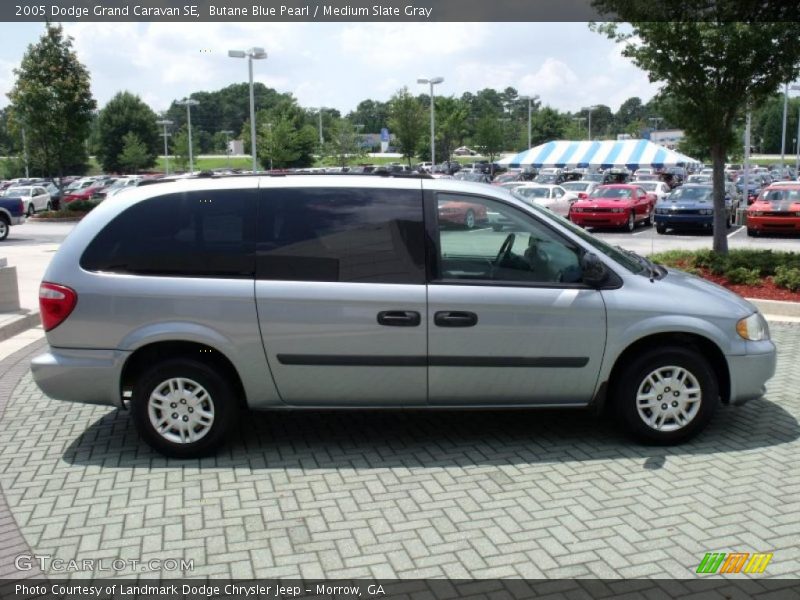 Butane Blue Pearl / Medium Slate Gray 2005 Dodge Grand Caravan SE