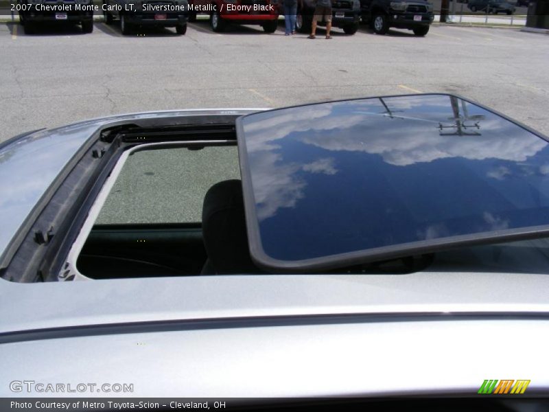 Silverstone Metallic / Ebony Black 2007 Chevrolet Monte Carlo LT