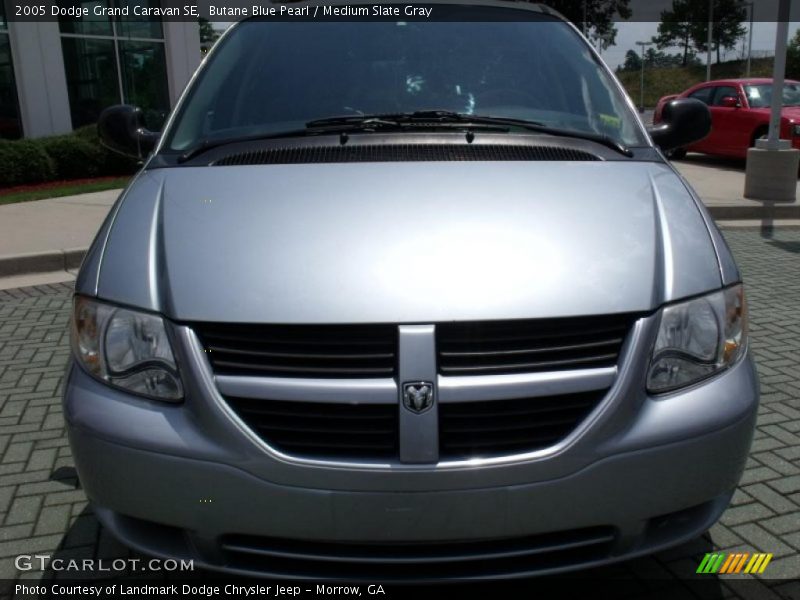 Butane Blue Pearl / Medium Slate Gray 2005 Dodge Grand Caravan SE