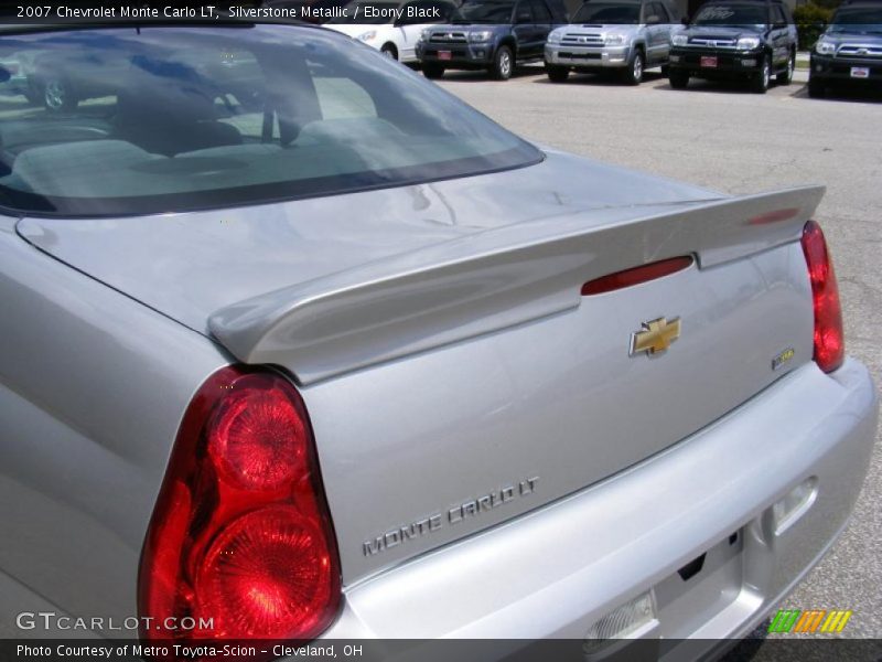 Silverstone Metallic / Ebony Black 2007 Chevrolet Monte Carlo LT