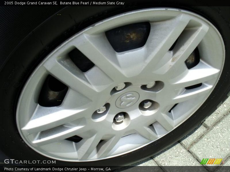 Butane Blue Pearl / Medium Slate Gray 2005 Dodge Grand Caravan SE