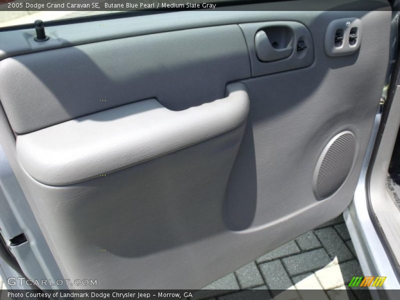 Butane Blue Pearl / Medium Slate Gray 2005 Dodge Grand Caravan SE